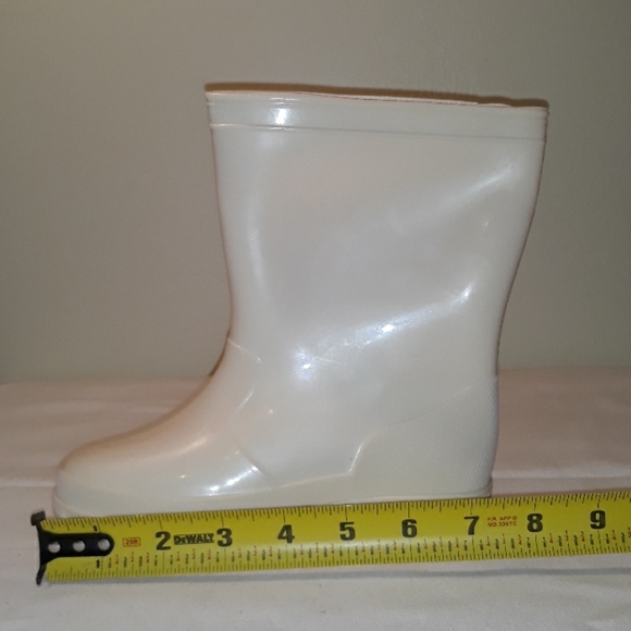 Girl cream rain boots - Picture 5 of 5